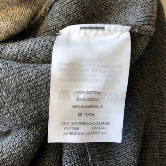 J Crew Gray & Red Knit Sweater Men's Size Medium. - Picture 3 of 8